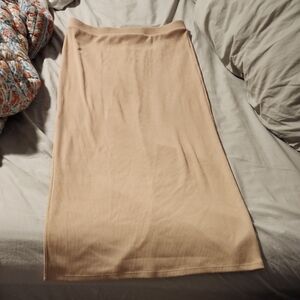 Old Navy Beige Women's Pencil Skirt